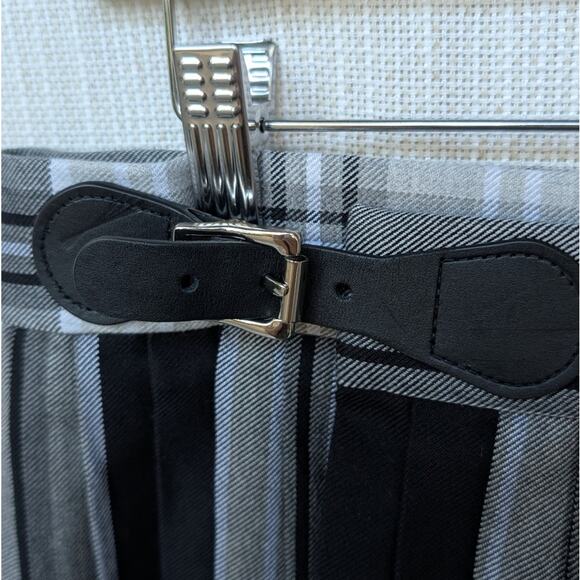 Charles Jeffrey Loverboy Tartan-print Pleated Cotton-Twill Mini Skirt, size XL - Picture 5 of 10